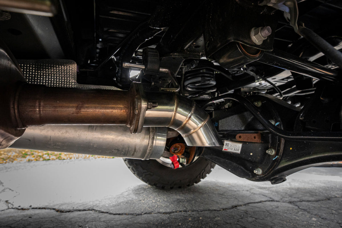4th Gen Toyota Tacoma Axle Dump Exhaust Tip: Sxth Element Vs. NyTop