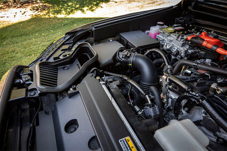 SXTH Element Cold Air Intake installed in 2024 Tacoma engine bay