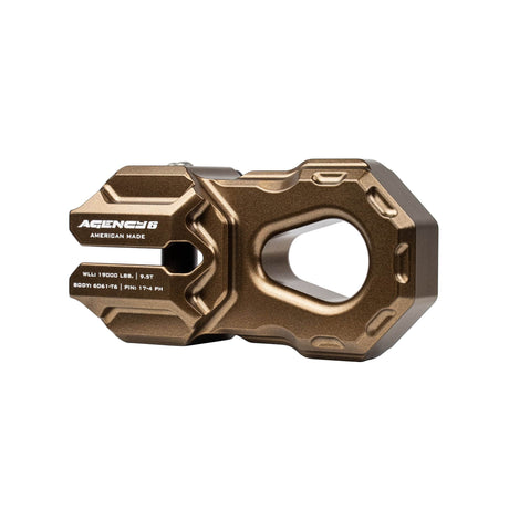 Agency6.com Bronze Agency 6™ Billet Winch Shackle