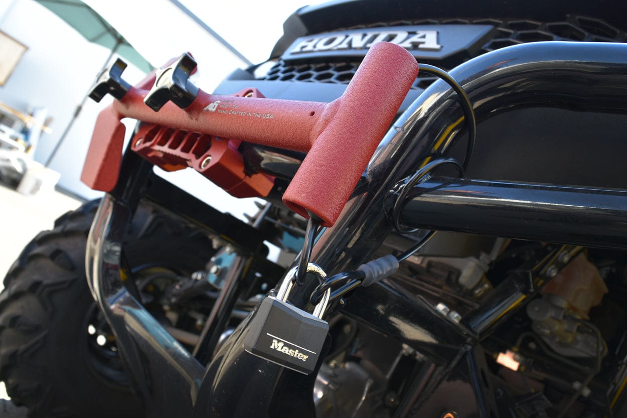 Agency6.com Off Road Adventure Agency 6™ Adventure Equipment Cable Lock Kit - (Black)