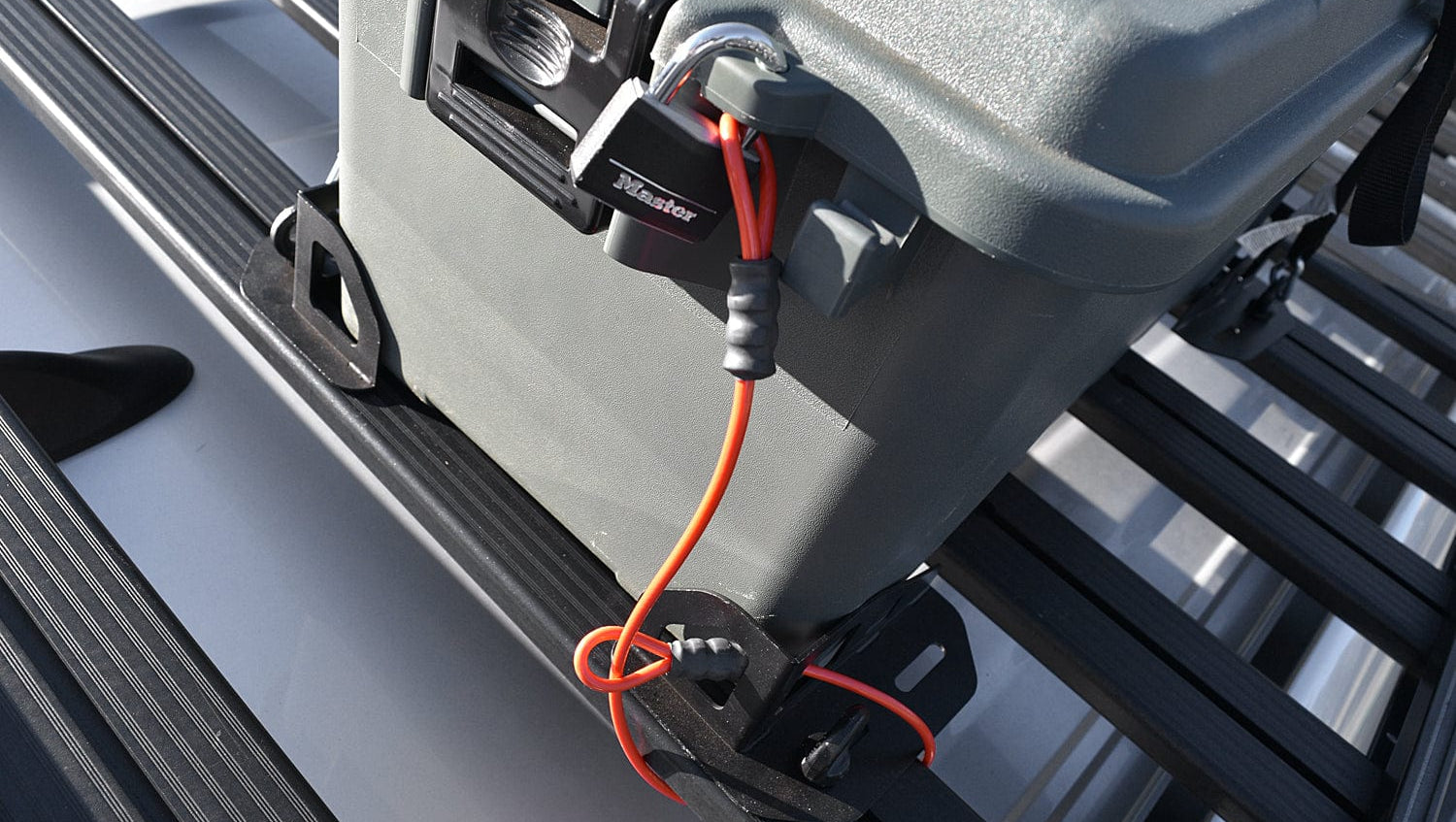 Agency6.com Off Road Adventure Agency 6™ Adventure Equipment Cable Lock Kit - (Orange)