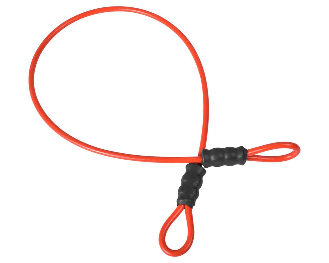 Agency6.com Off Road Adventure Agency 6™ Adventure Equipment Cable Lock - Orange - (Cable Only)