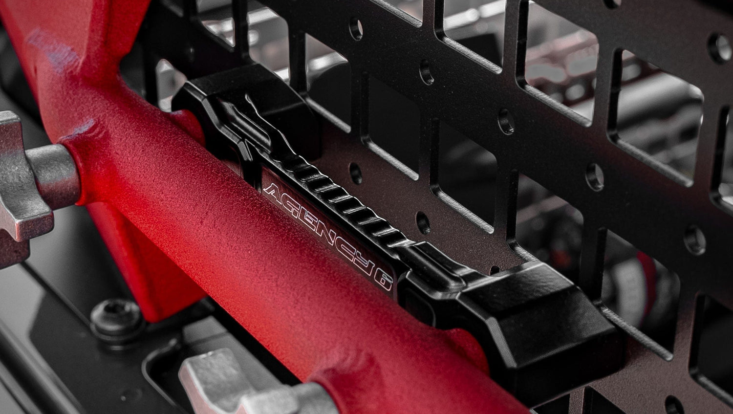 Agency6.com Off Road Adventure Agency 6™ Adventure Mini Shovel (AMS-1) - RED