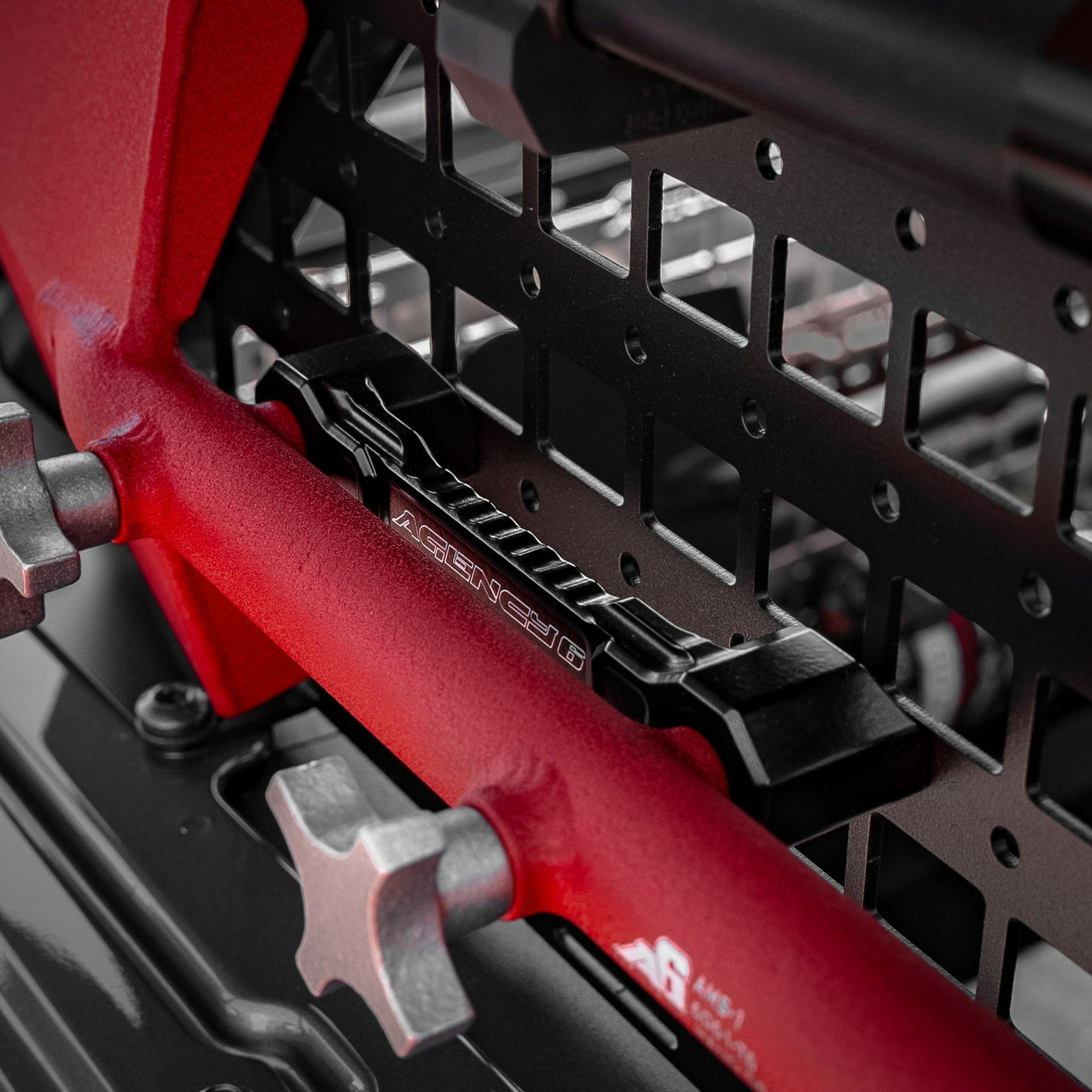 Agency6.com Off Road Adventure Agency 6™ Adventure Mini Shovel (AMS-1) - RED