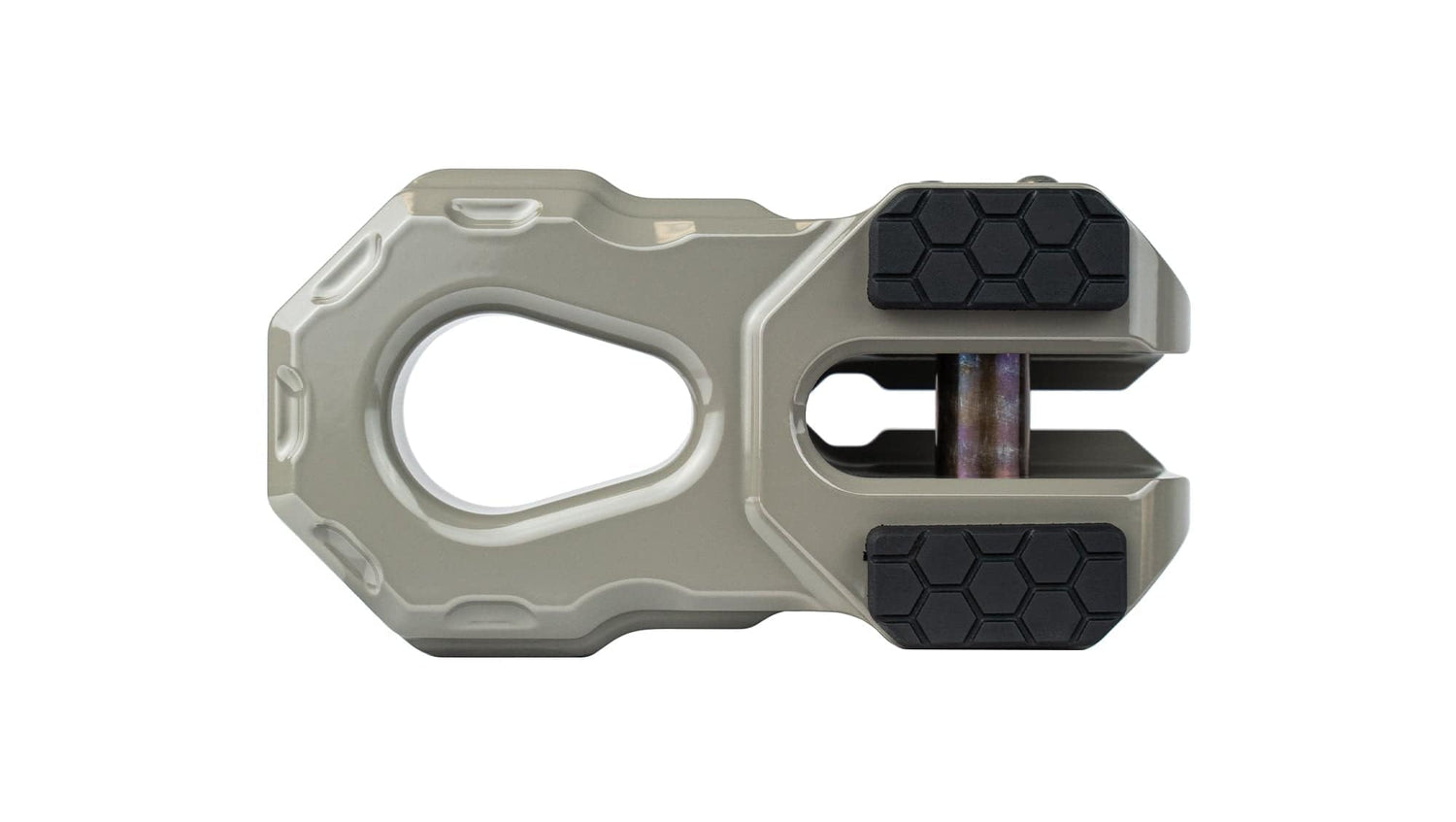 Agency6.com Off Road Adventure Agency 6™ Billet Winch Shackle - Earth Grey