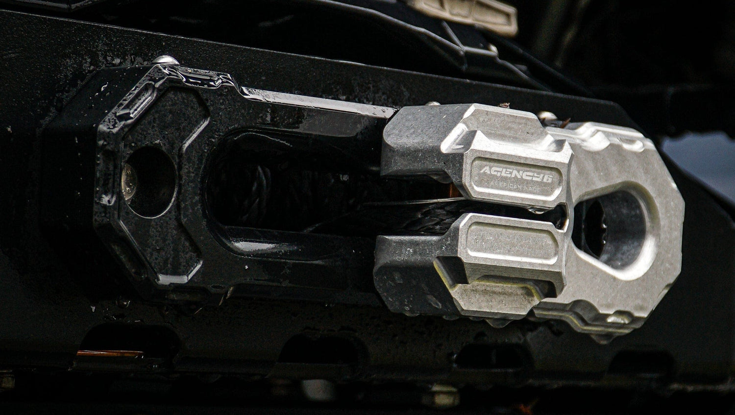 Agency6.com Off Road Adventure Agency 6™ Billet Winch Shackle - RAW