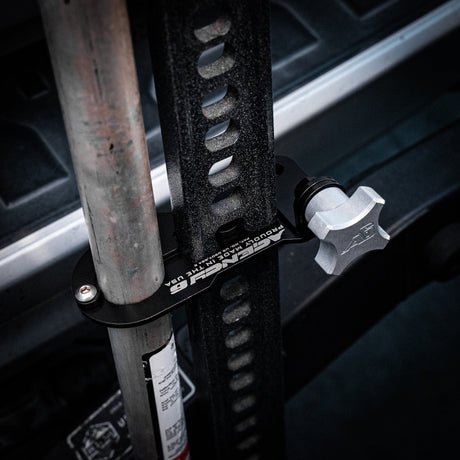 Agency6.com Off Road Adventure Agency 6™ Jack Handle Keeper for Hi-Lift Jacks - (Black Powder Coat)