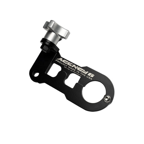 Agency6.com Off Road Adventure Agency 6™ Jack Handle Keeper for Hi-Lift Jacks - (Black Powder Coat)