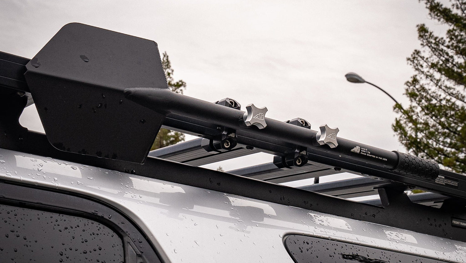 Agency6.com Off Road Adventure Agency 6™ LONG SHOVEL - POWDER COAT BLACK