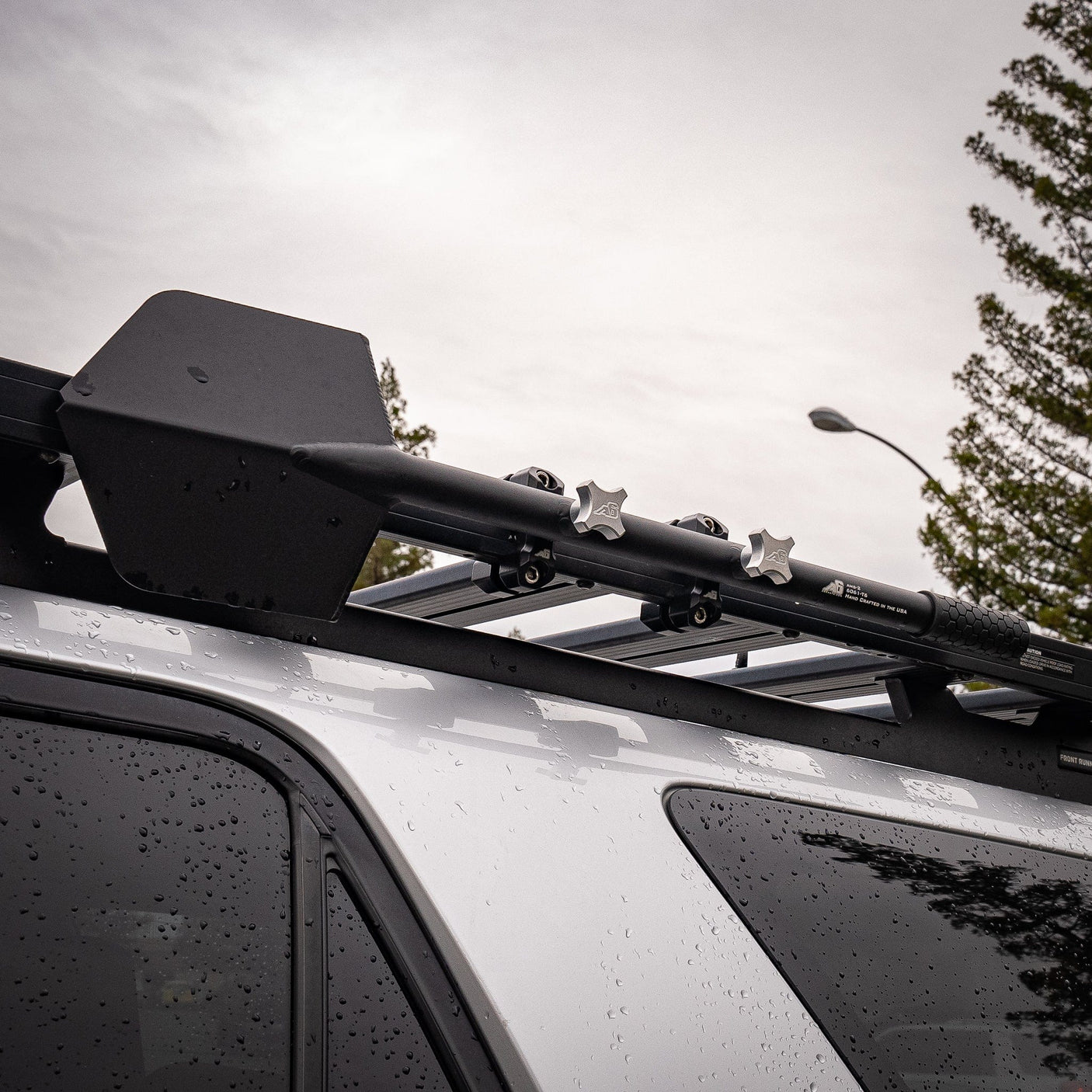 Agency6.com Off Road Adventure Agency 6™ LONG SHOVEL - POWDER COAT BLACK