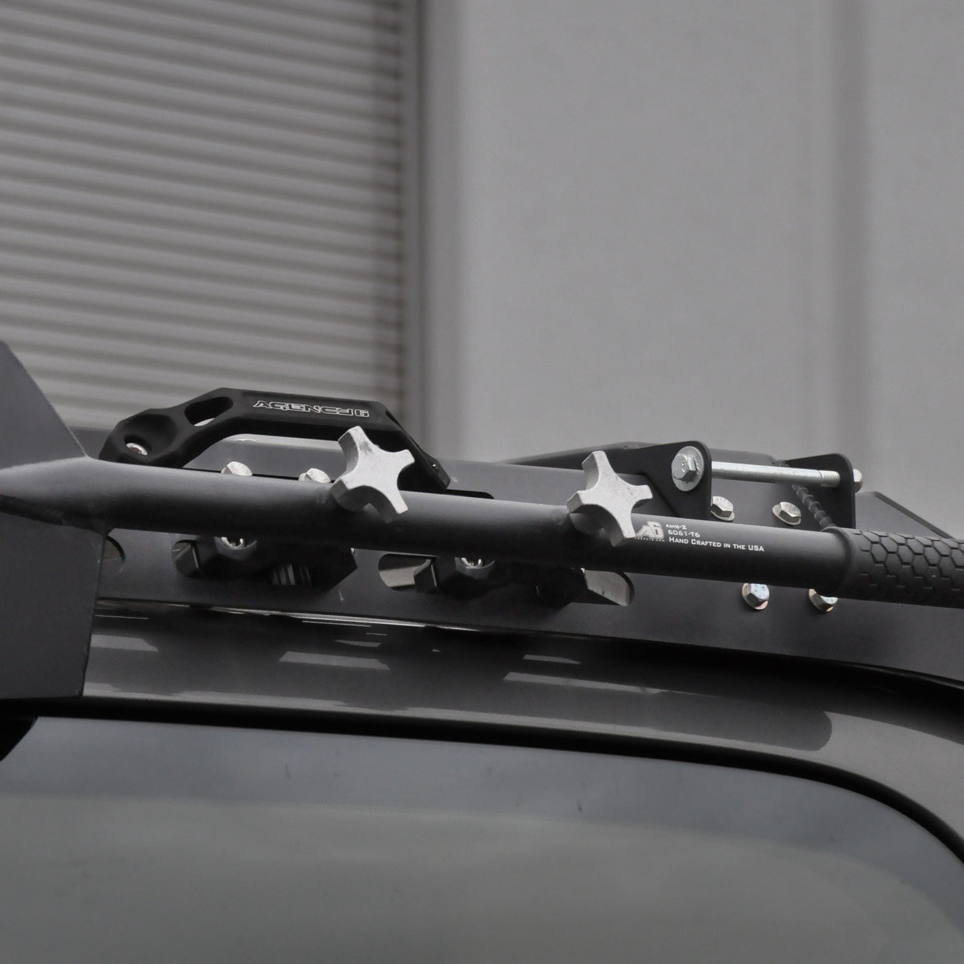 Agency6.com Off Road Adventure Agency 6™ LONG SHOVEL - POWDER COAT BLACK