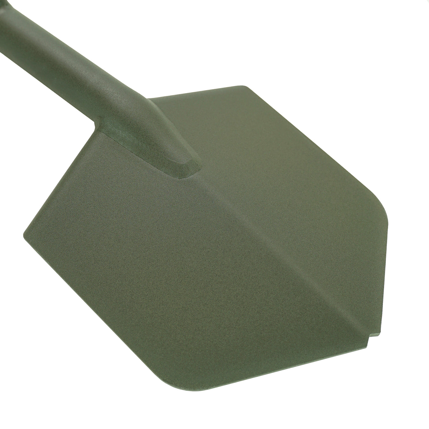 Agency6.com Off Road Adventure Agency 6™ Long Shovel - Powder Coat OD Green Texture