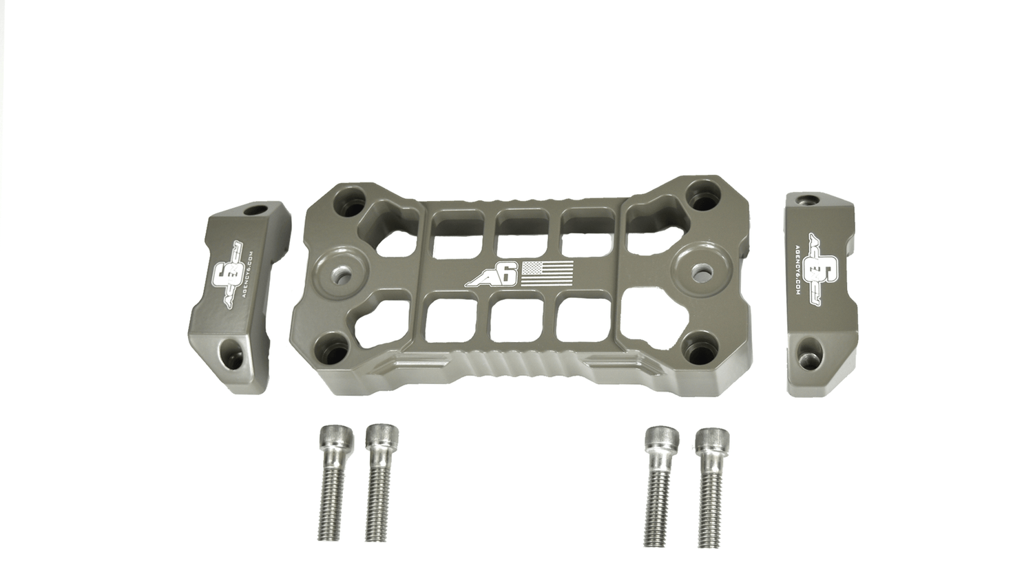 Agency6.com Off Road Adventure Agency 6™ Mega Mount Device w/ Clamps (MMD)