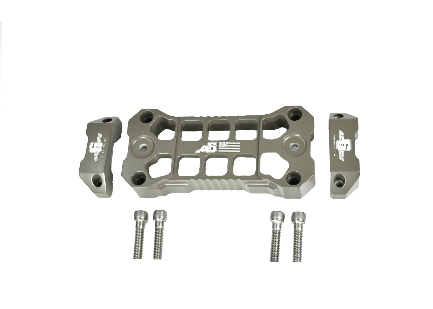 Agency6.com Off Road Adventure Agency 6™ Mega Mount Device w/ Clamps (MMD)