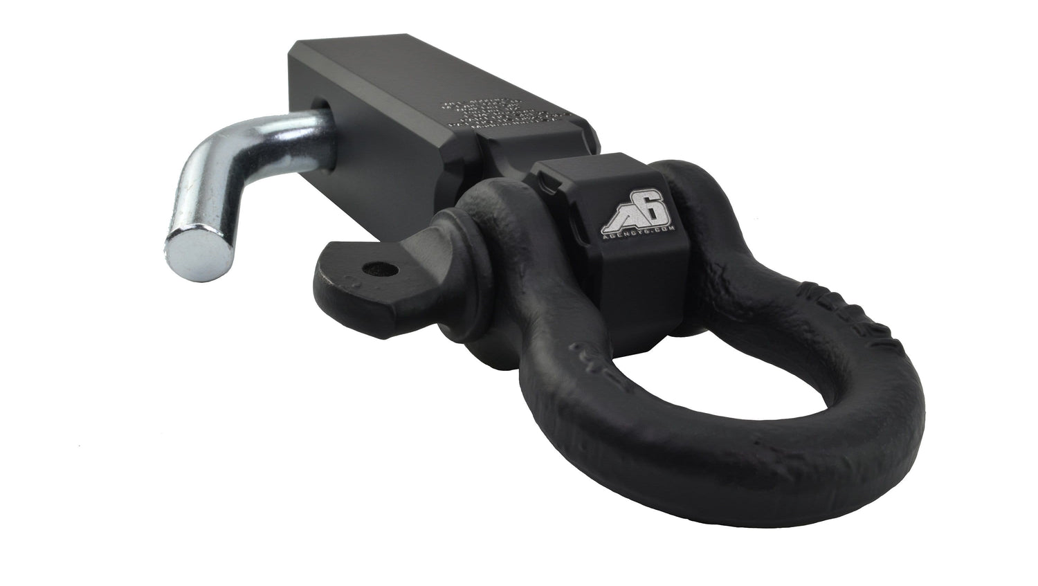 Agency6.com Off Road Adventure Agency 6™ Shackle Block 1.25" Assembly - Black