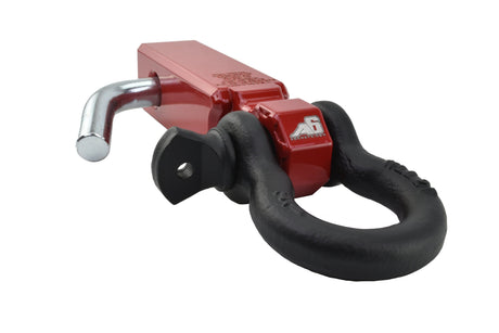 Agency6.com Off Road Adventure Agency 6™ Shackle Block 1.25" Assembly - Red