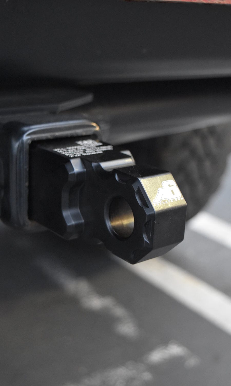 Agency6.com Off Road Adventure Agency 6™ Shackle Block 2" - Black