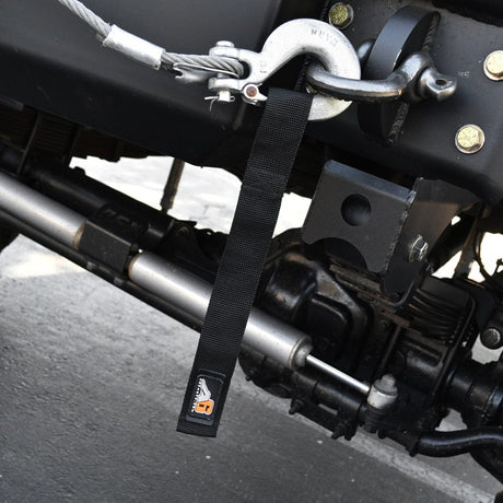 Agency6.com Off Road Adventure Agency 6™ WINCH HOOK Pull Strap - 1.5 inch wide