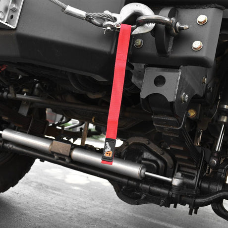 Agency6.com Off Road Adventure Agency 6™ WINCH HOOK Pull Strap - 1 inch wide