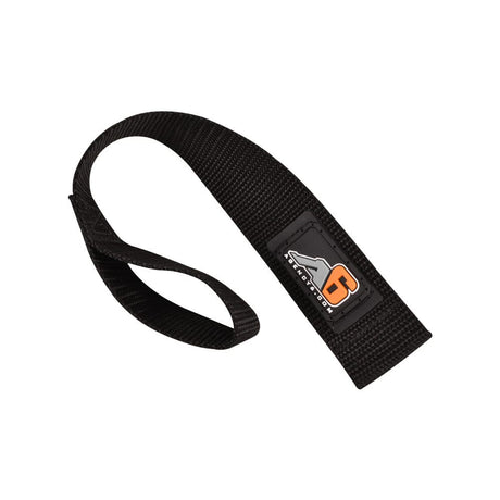 Agency6.com Off Road Adventure Black Agency 6™ WINCH HOOK Pull Strap - 1.5 inch wide