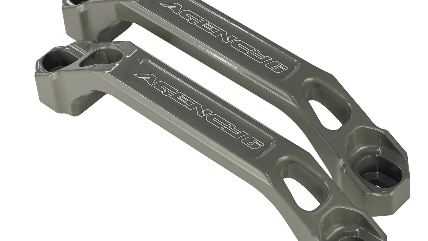 Agency6.com Off Road Adventure Earth Grey Agency 6™ Billet Grab Handles - Pair