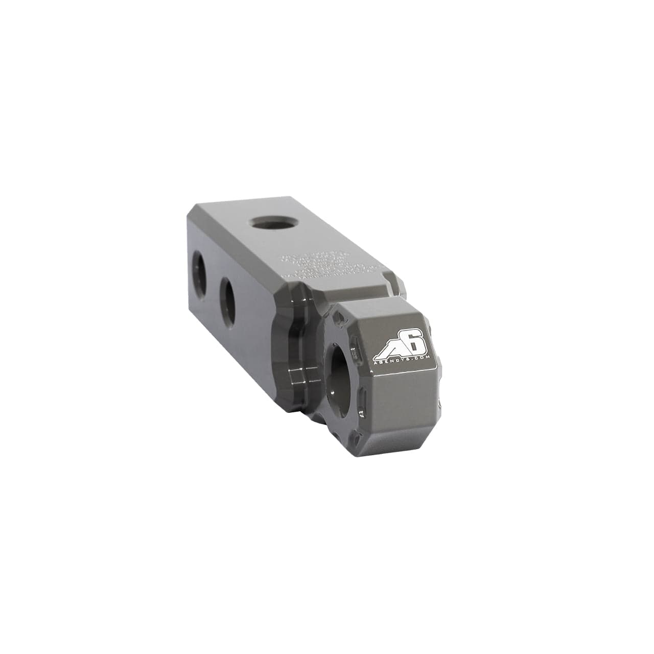 Agency6.com Off Road Adventure Earth Grey Agency 6™ Shackle Block 2"