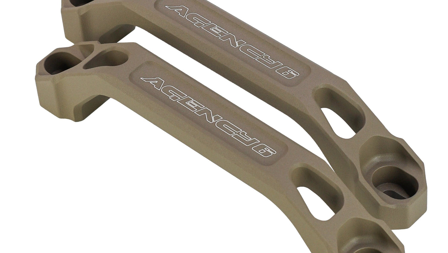 Agency6.com Off Road Adventure Flat Dark Earth Agency 6™ Billet Grab Handles - Pair