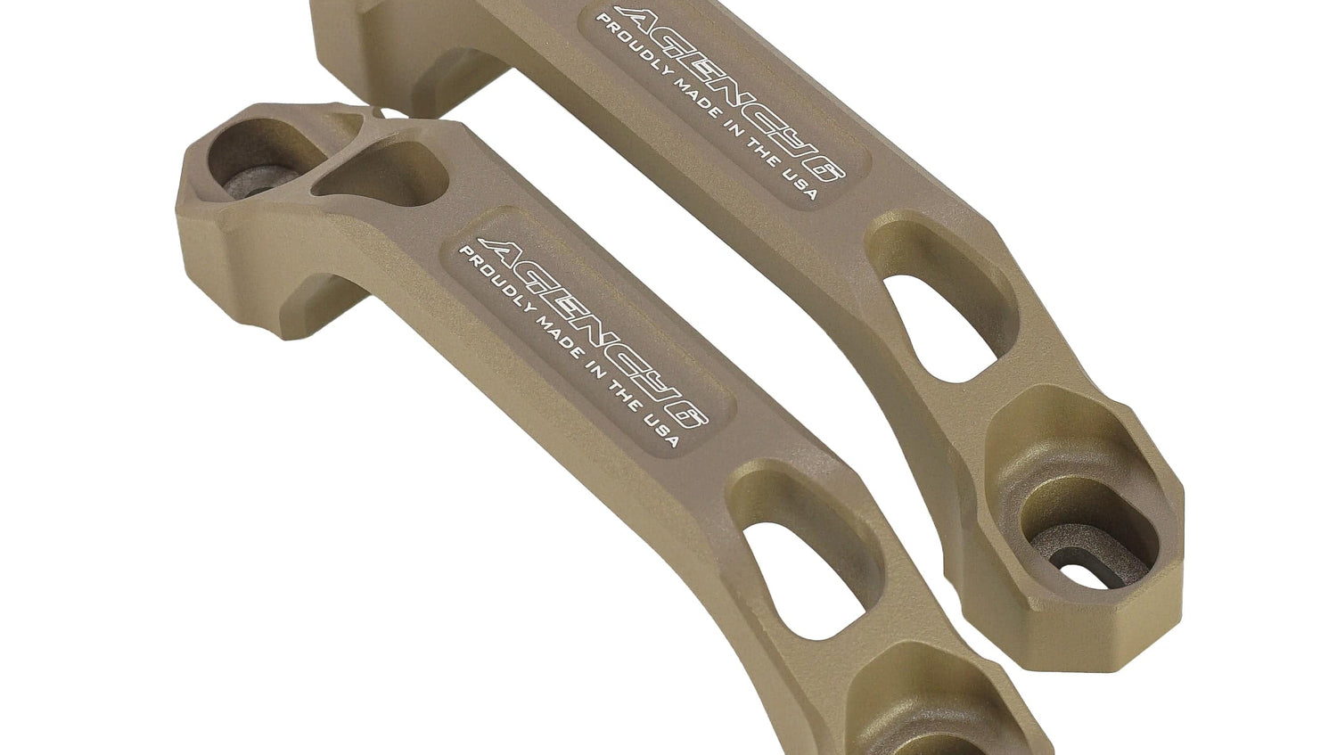 Agency6.com Off Road Adventure Flat Dark Earth Agency 6™ Billet Grab Handles - Pair