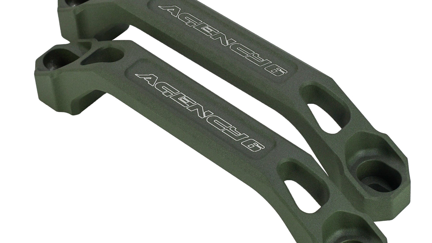 Agency6.com Off Road Adventure OD Green Agency 6™ Billet Grab Handles - Pair
