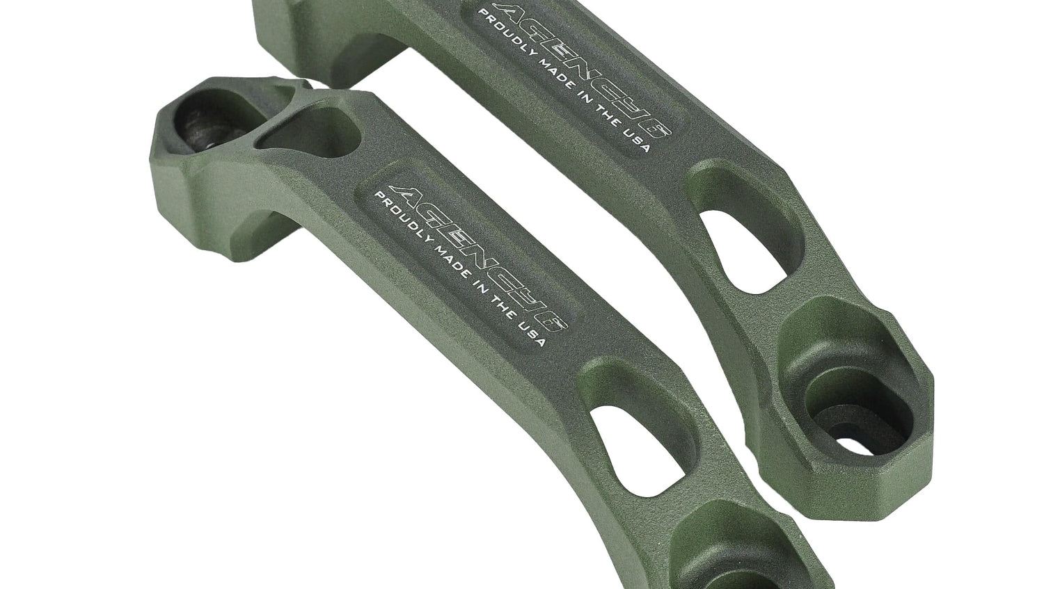 Agency6.com Off Road Adventure OD Green Agency 6™ Billet Grab Handles - Pair