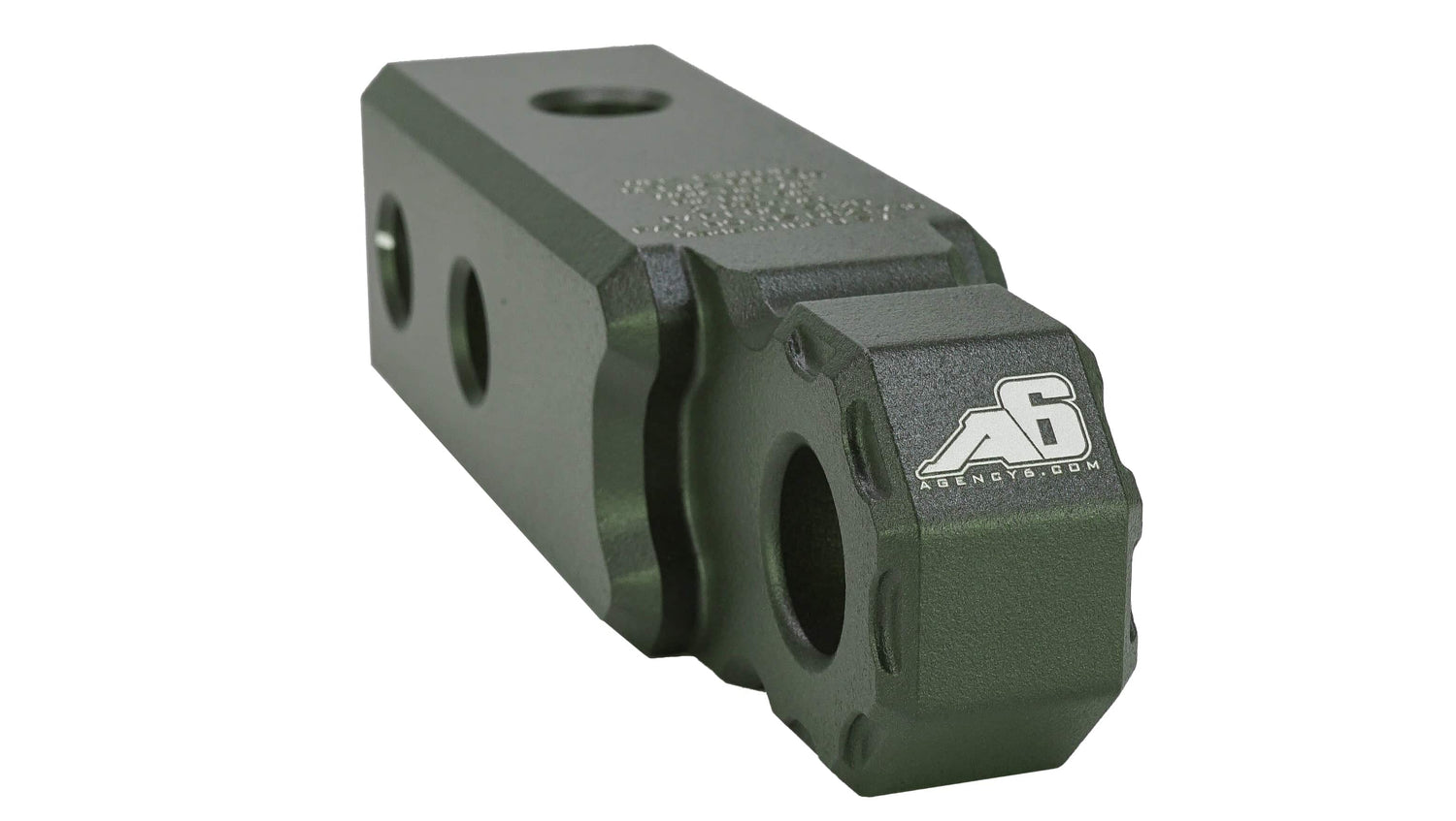 Agency6.com Off Road Adventure OD Green Agency 6™ Shackle Block 2"