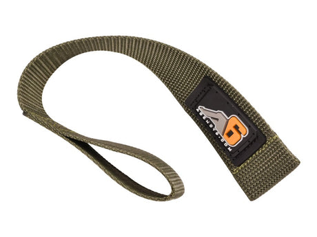 Agency6.com Off Road Adventure Olive Agency 6™ WINCH HOOK Pull Strap - 1.5 inch wide