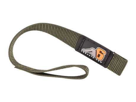 Agency6.com Off Road Adventure Olive Agency 6™ WINCH HOOK Pull Strap - 1 inch wide
