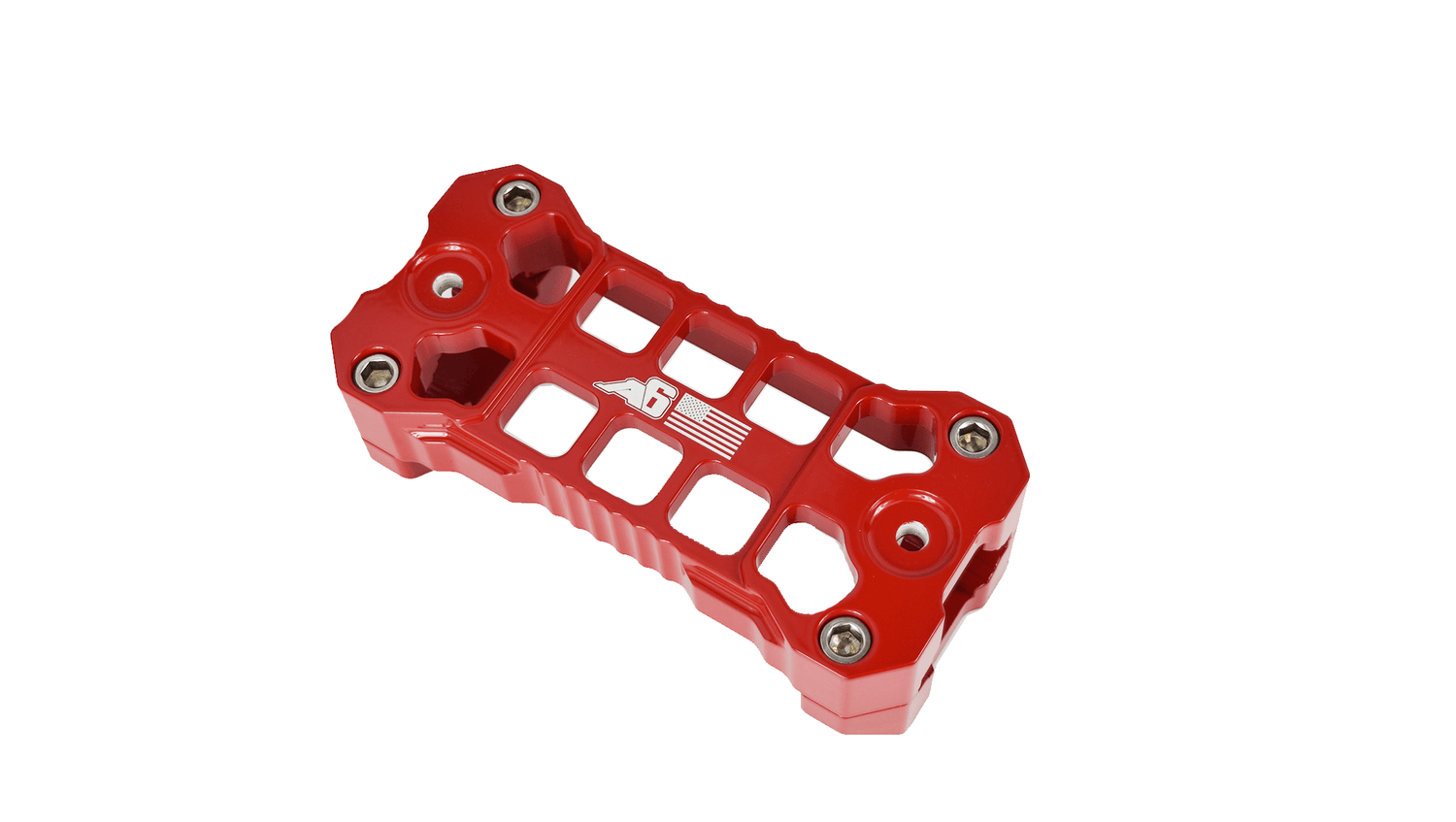 Agency6.com Off Road Adventure Red Agency 6™ Mega Mount Device w/ Clamps (MMD)