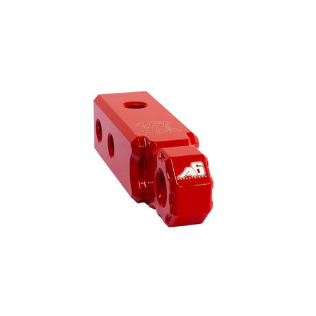 Agency6.com Off Road Adventure Red Agency 6™ Shackle Block 2"