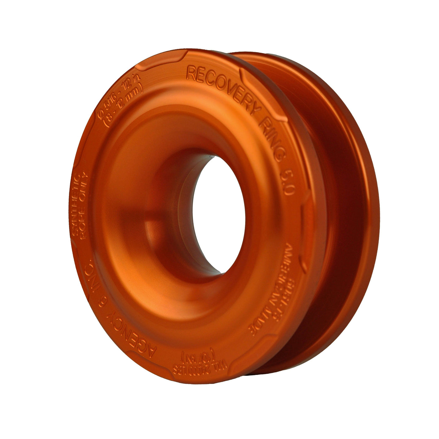 Agency6.com Orange Agency 6™ Recovery Ring 5.0"