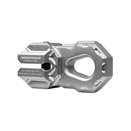 Agency6.com Raw Agency 6™ Billet Winch Shackle