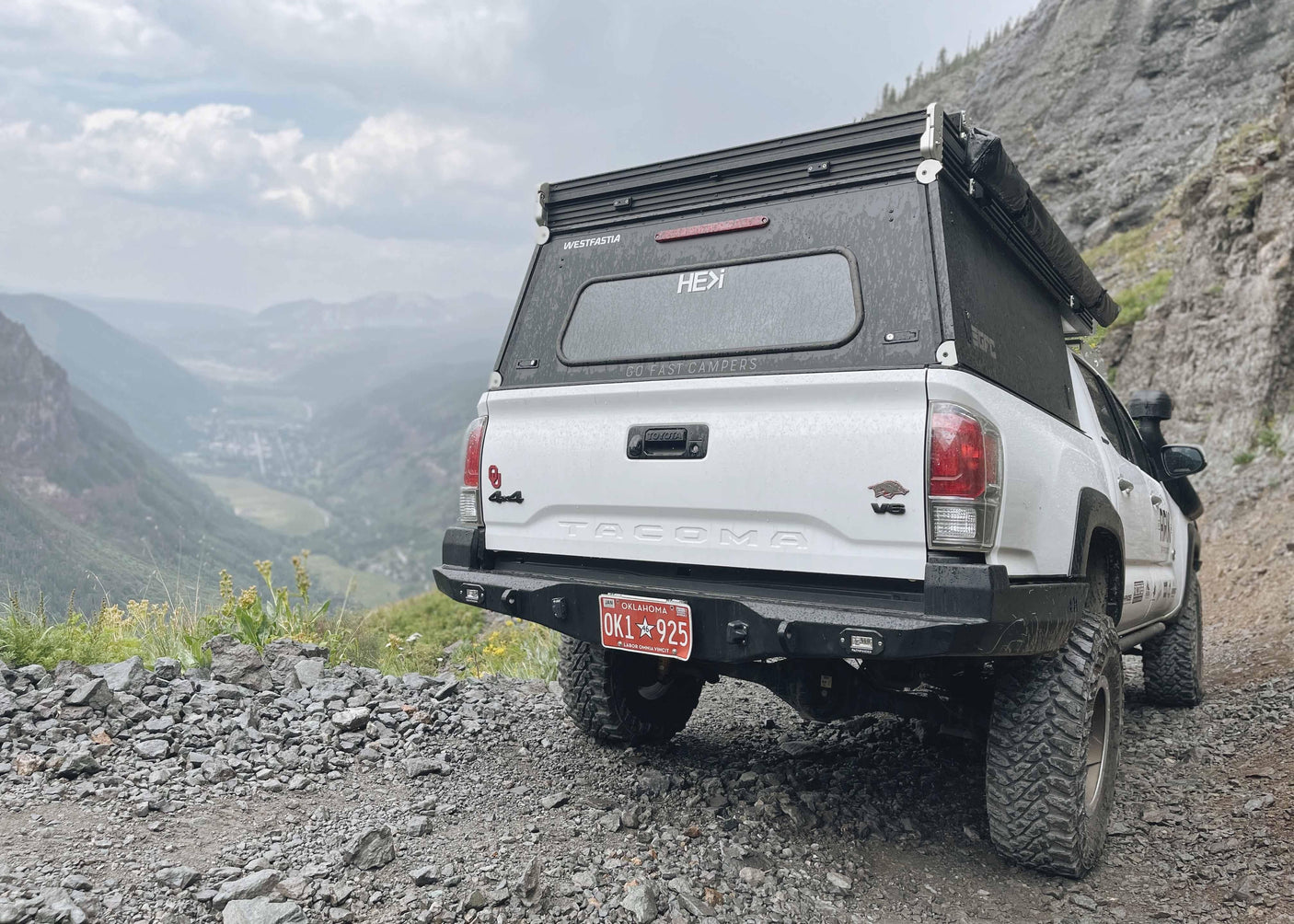 Backwoods Adventure Mods Bumper Toyota Tacoma 3rd Gen (2016-2023) Hi-Lite High Clearance Rear Bumper