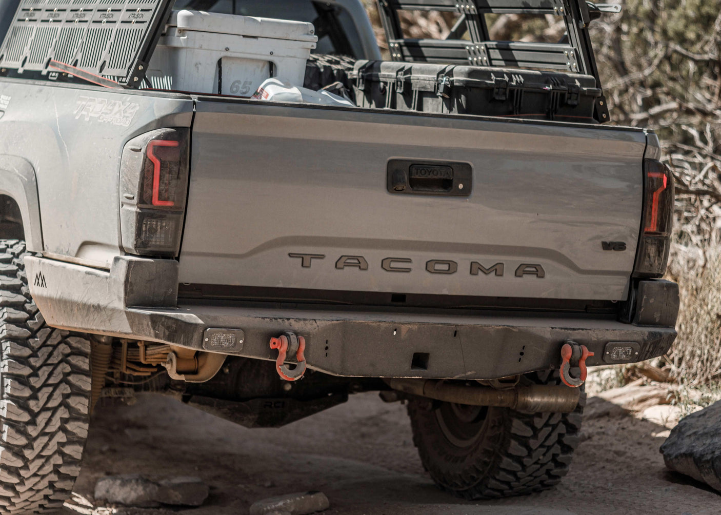 Backwoods Adventure Mods Bumper Toyota Tacoma 3rd Gen (2016-2023) Hi-Lite High Clearance Rear Bumper