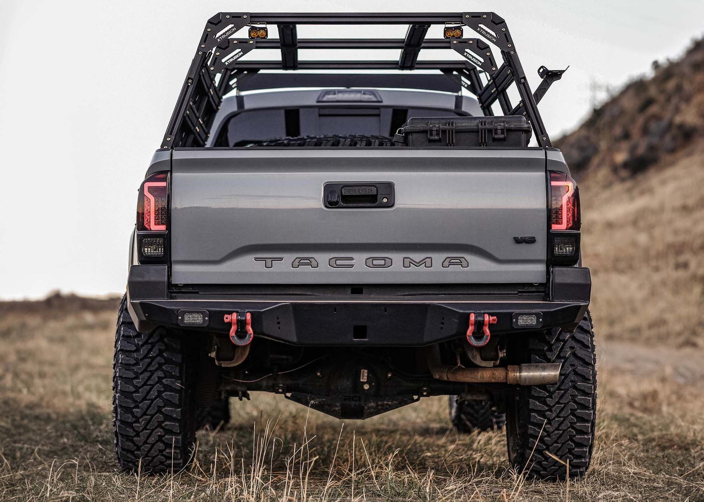Backwoods Adventure Mods Bumper Toyota Tacoma 3rd Gen (2016-2023) Hi-Lite High Clearance Rear Bumper