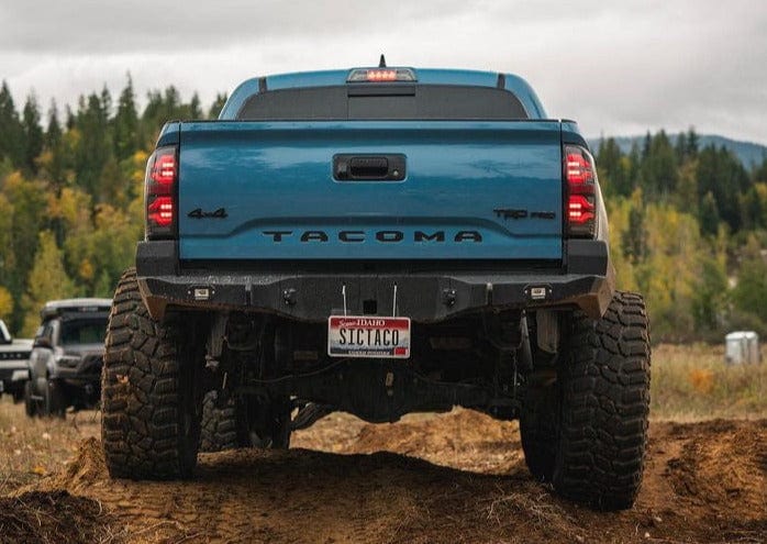 Backwoods Adventure Mods Bumper Toyota Tacoma 3rd Gen (2016-2023) Hi-Lite High Clearance Rear Bumper