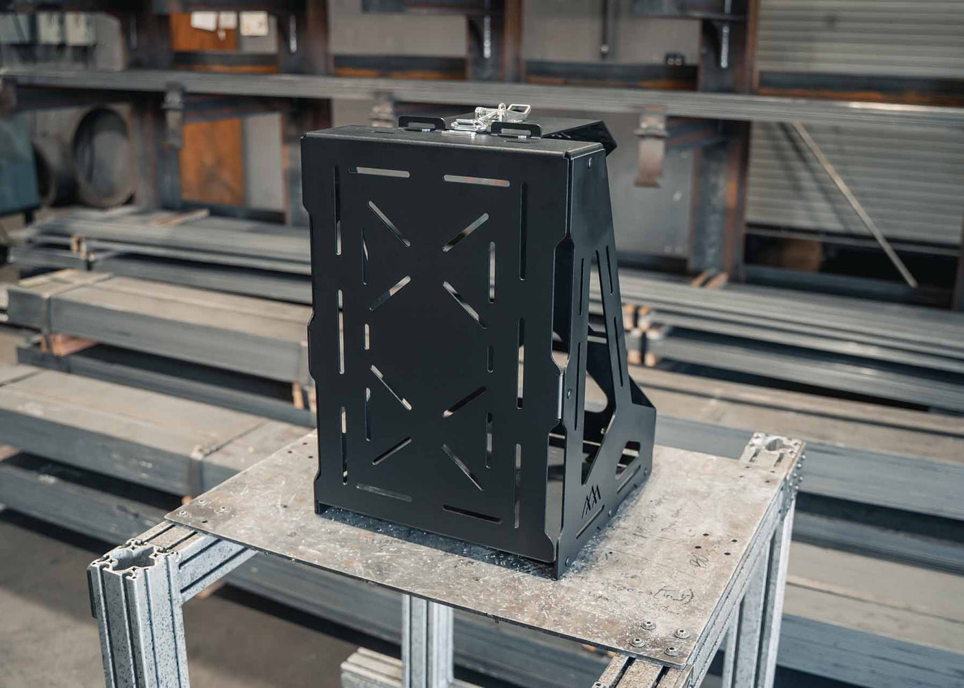 Backwoods Adventure Mods Fuel Storage Jerry's Can Holder - Dual Universal Jerry Can Carrier