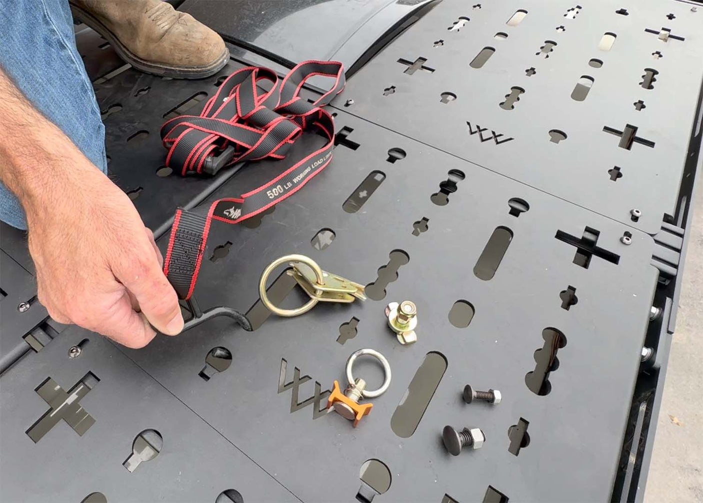 Backwoods Adventure Mods Rack Accessories DRIFTR Roof Rack Deck Accessory Panels