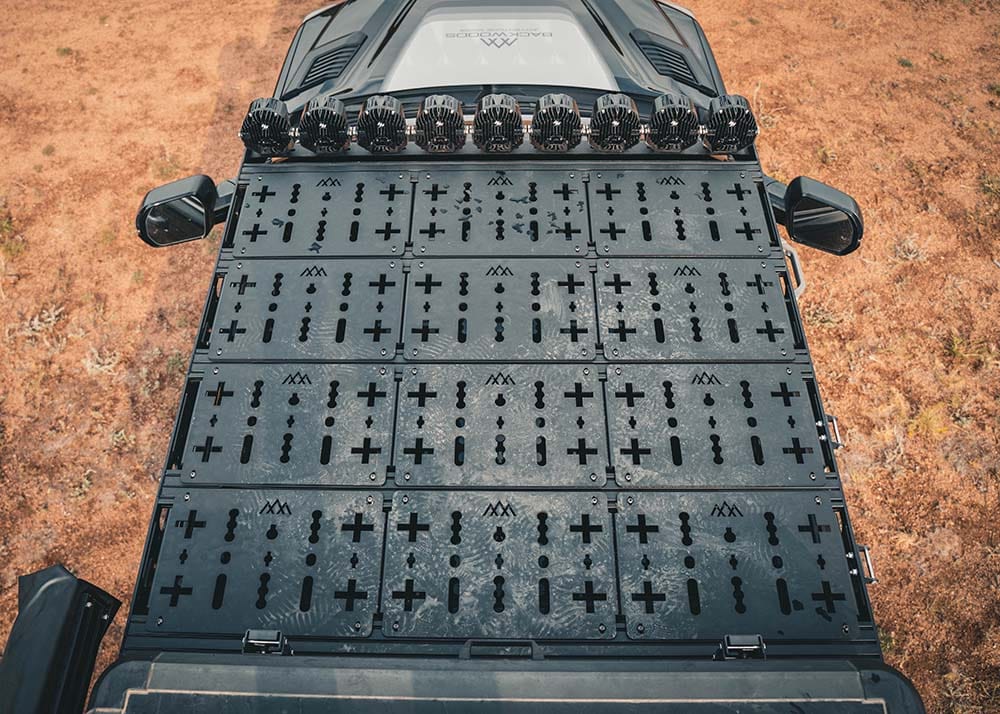 Backwoods Adventure Mods Rack Accessories DRIFTR Roof Rack Deck Accessory Panels