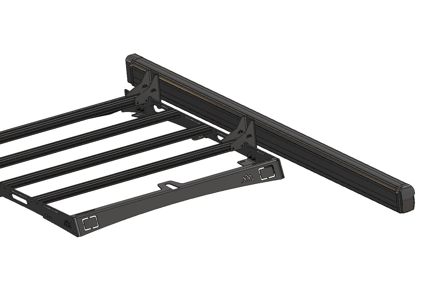 Backwoods Adventure Mods Rack Accessories HD Awning Brackets for DRIFTR Roof Racks