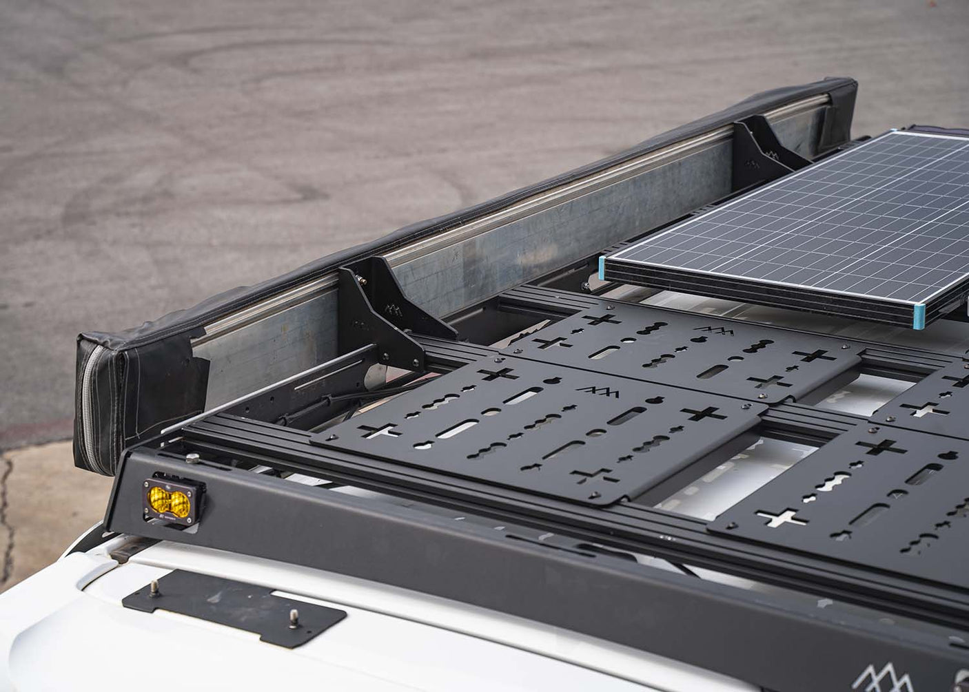 Backwoods Adventure Mods Rack Accessories HD Awning Brackets for DRIFTR Roof Racks