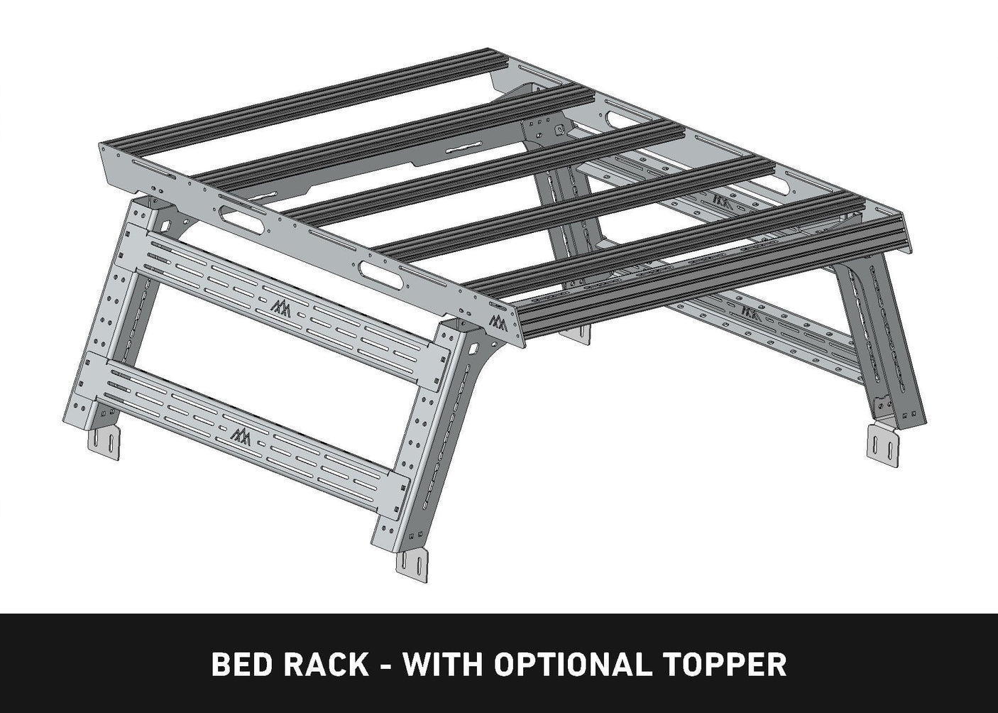 Backwoods Adventure Mods Rack Toyota Tacoma (2005+) Overland Bed Rack