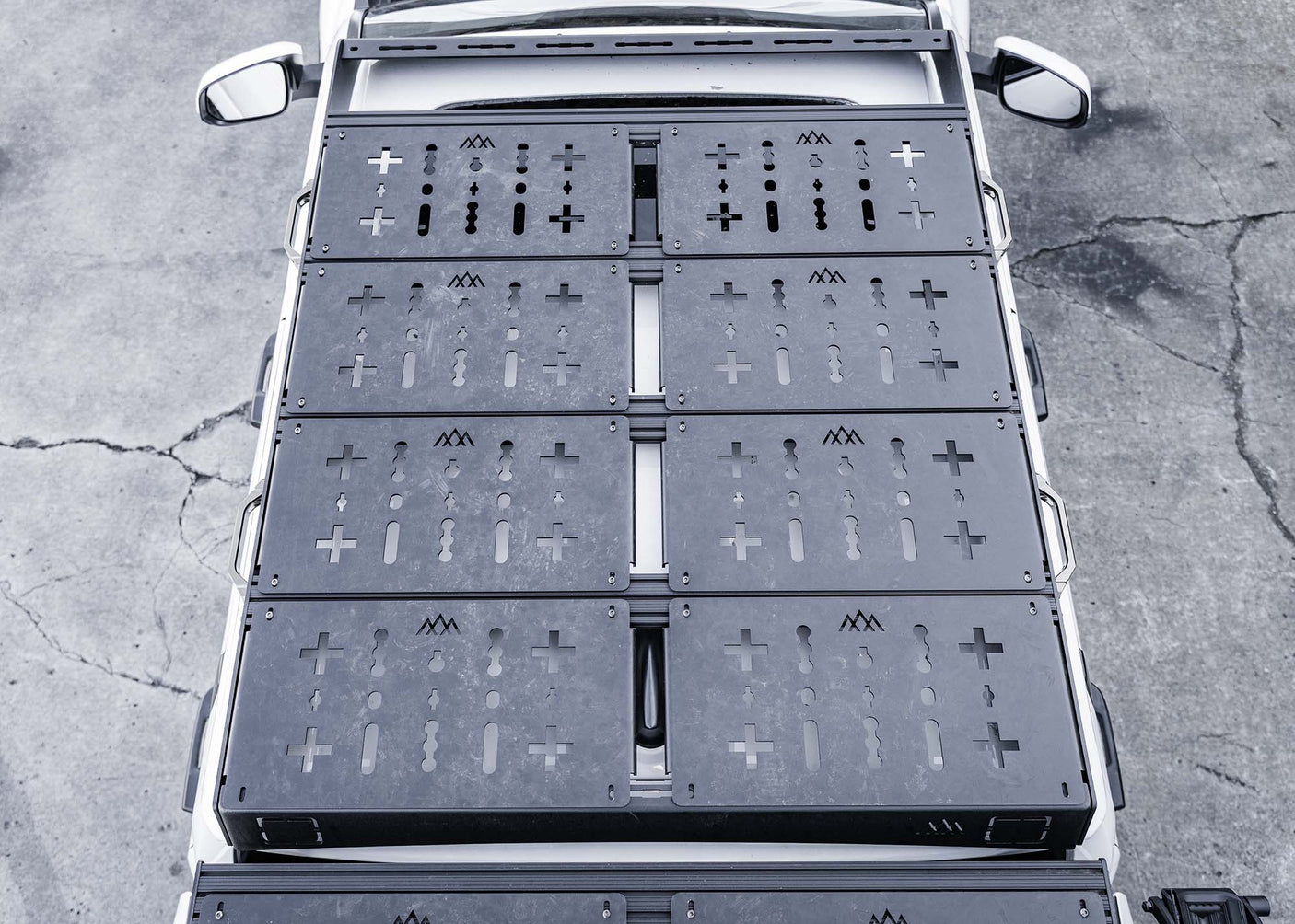 Backwoods Adventure Mods Rack Toyota Tacoma 4th Gen (2024+) DRIFTR Roof Rack