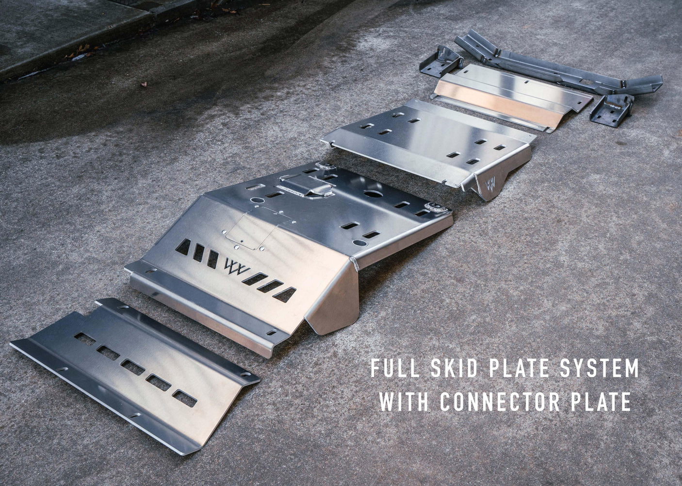 Backwoods Adventure Mods Skid Plate Toyota Tacoma (2005-2023) Full Aluminum Skid Plate System