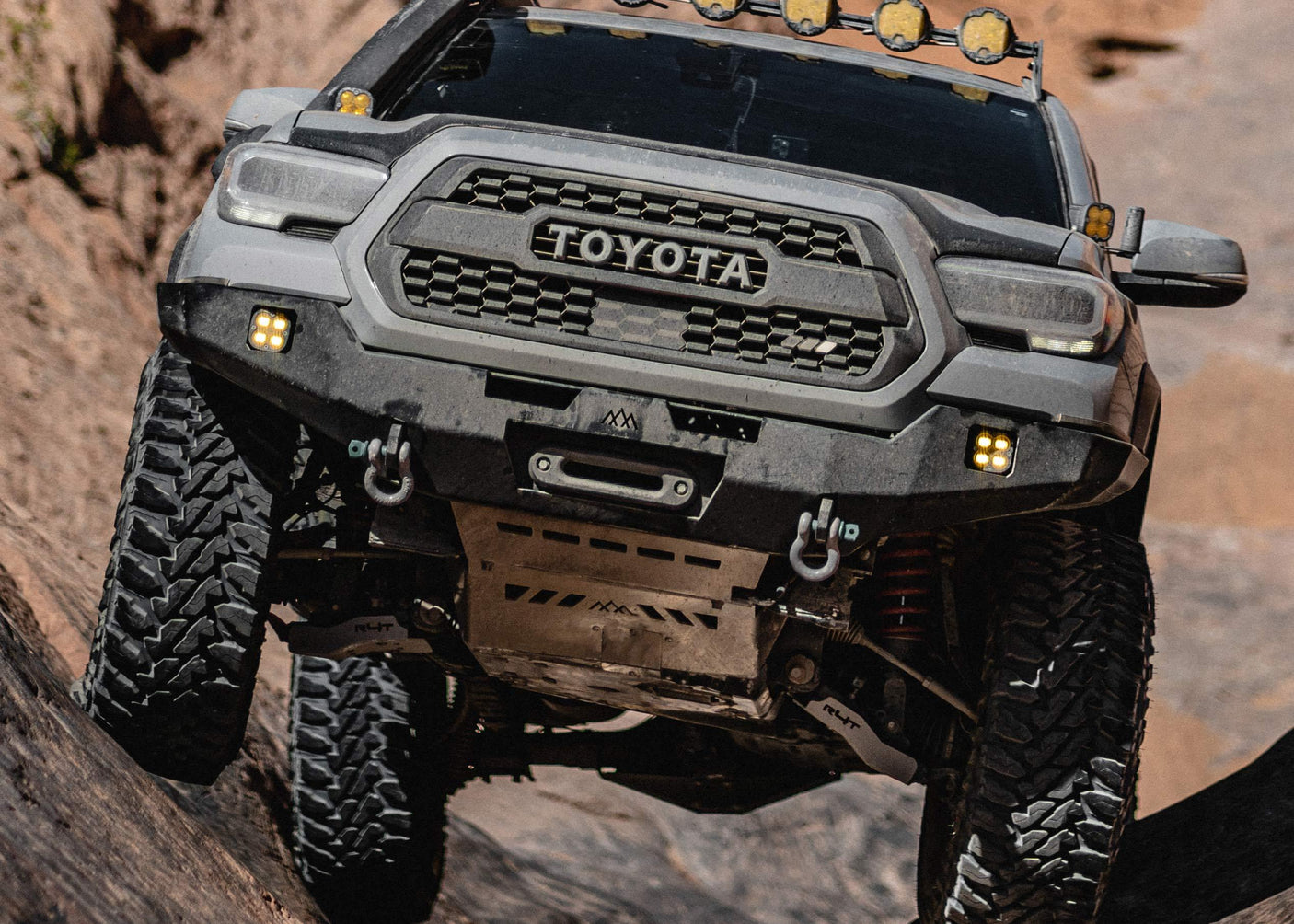 Backwoods Adventure Mods Skid Plate Toyota Tacoma (2005-2023) Full Aluminum Skid Plate System